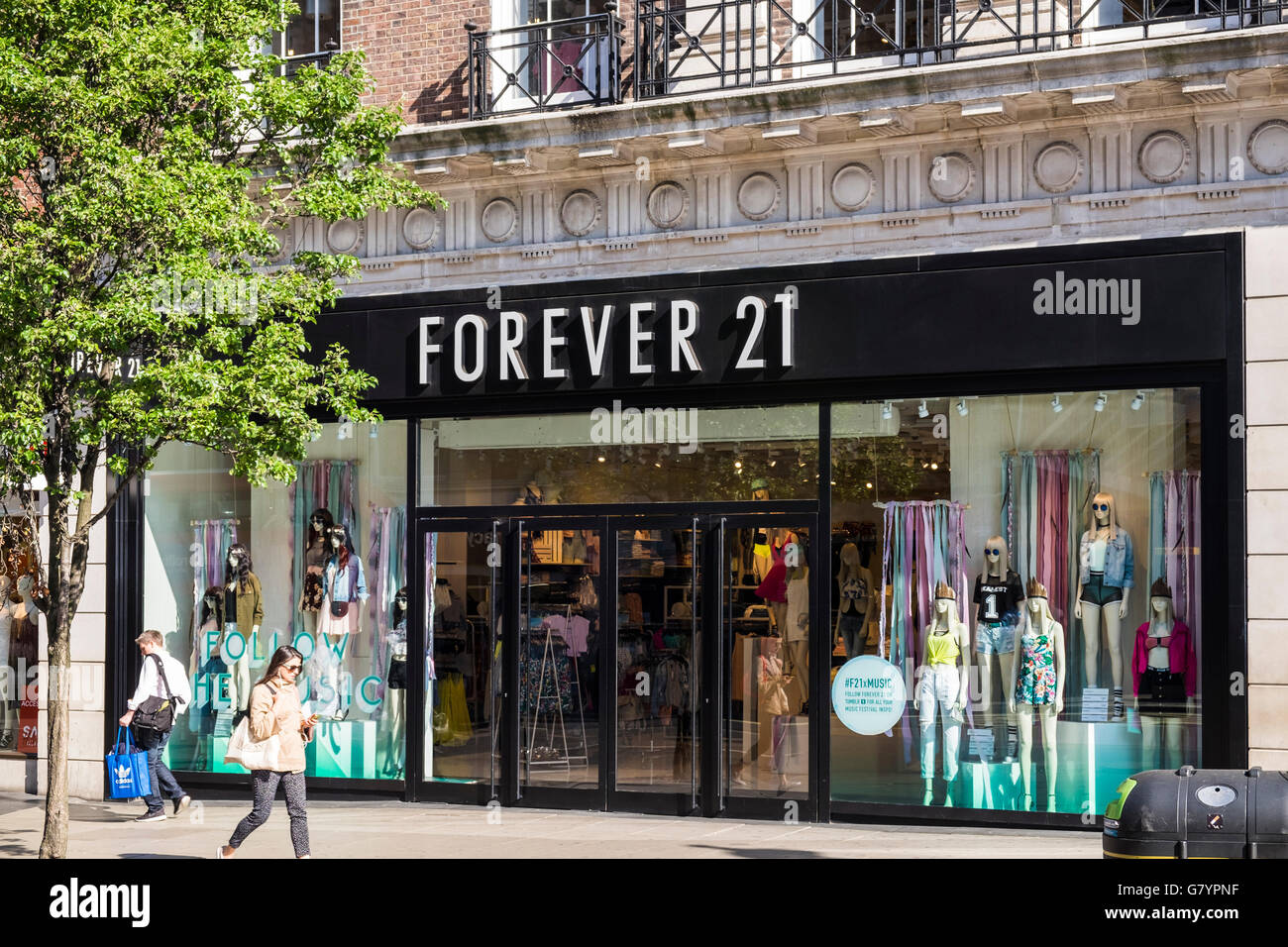 Oxford Street, Londres, Angleterre, Royaume-Uni Banque D'Images