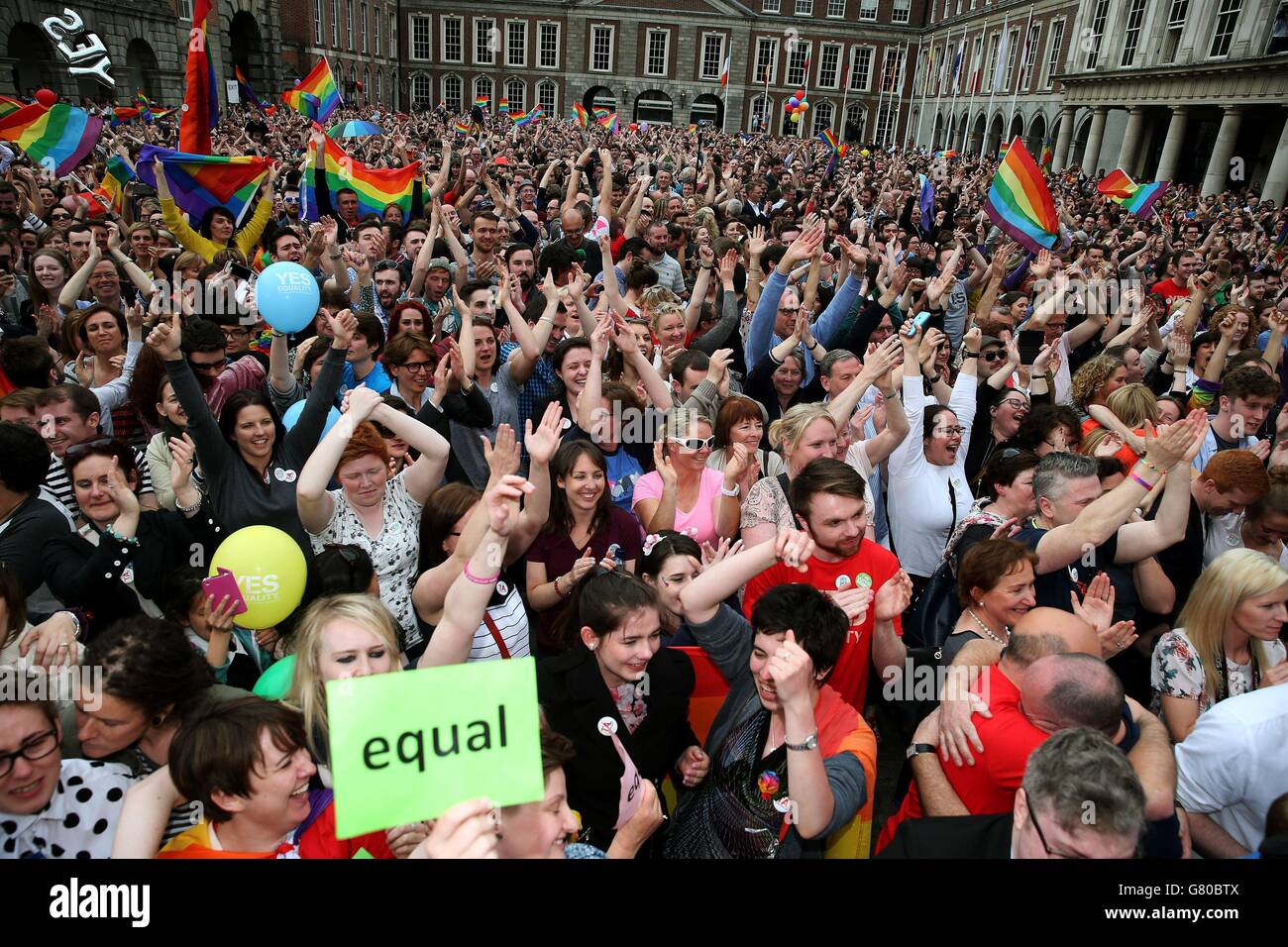 Référendum le mariage gay Banque D'Images