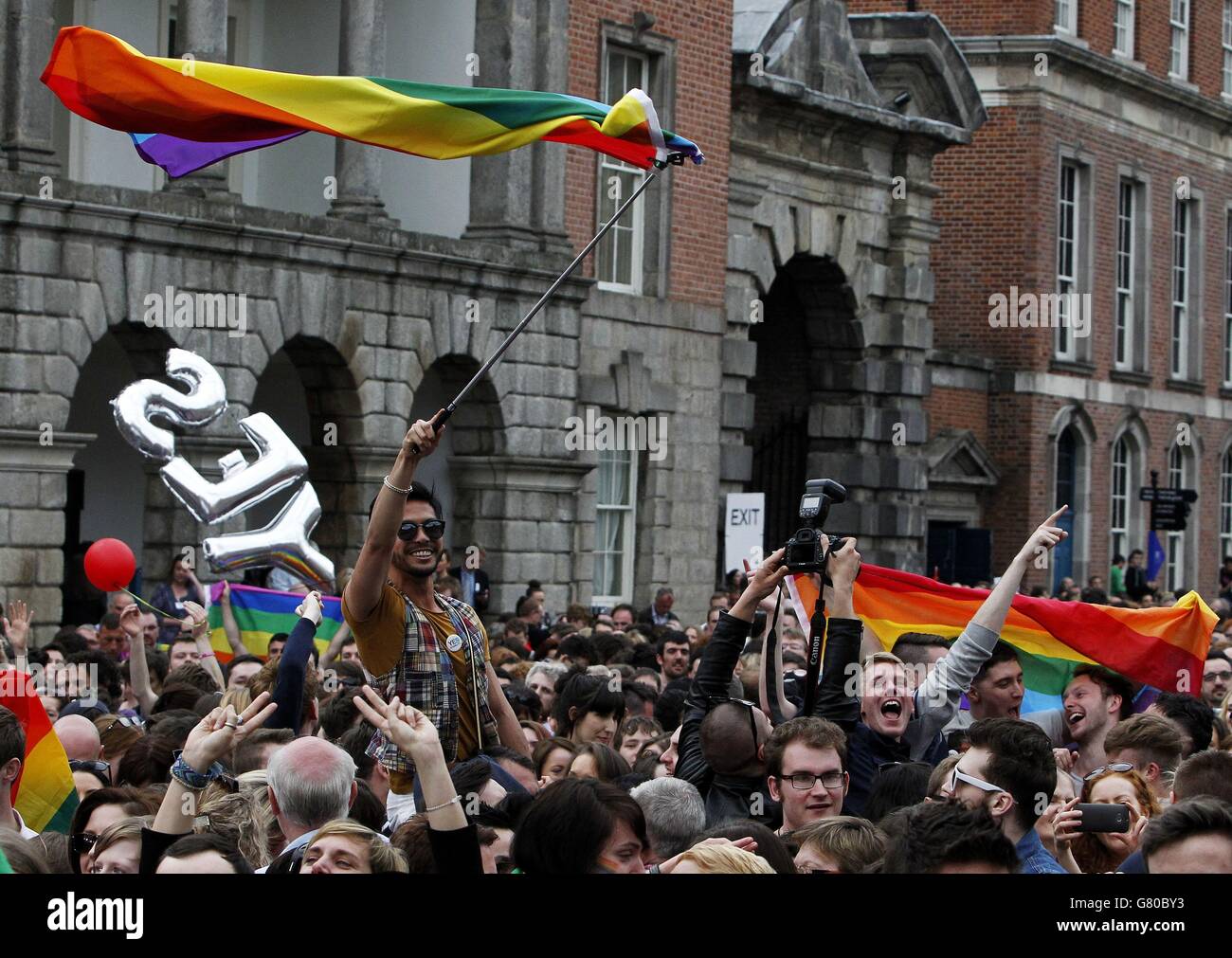 Référendum le mariage gay Banque D'Images