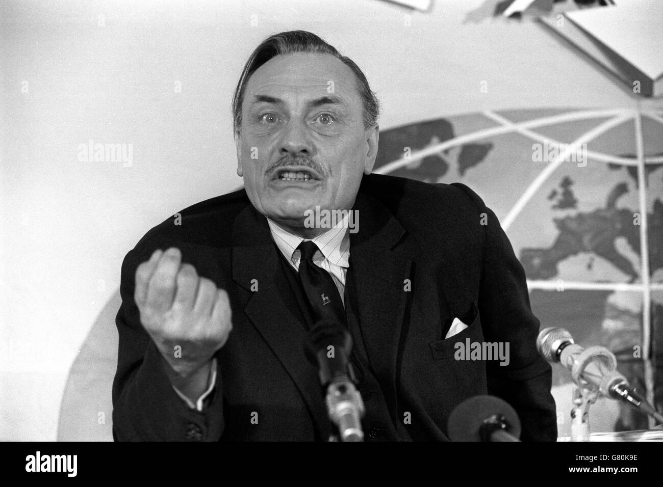 Politique - Référendum Européen - référendum national sur le marché commun - Enoch Powell - Londres Banque D'Images