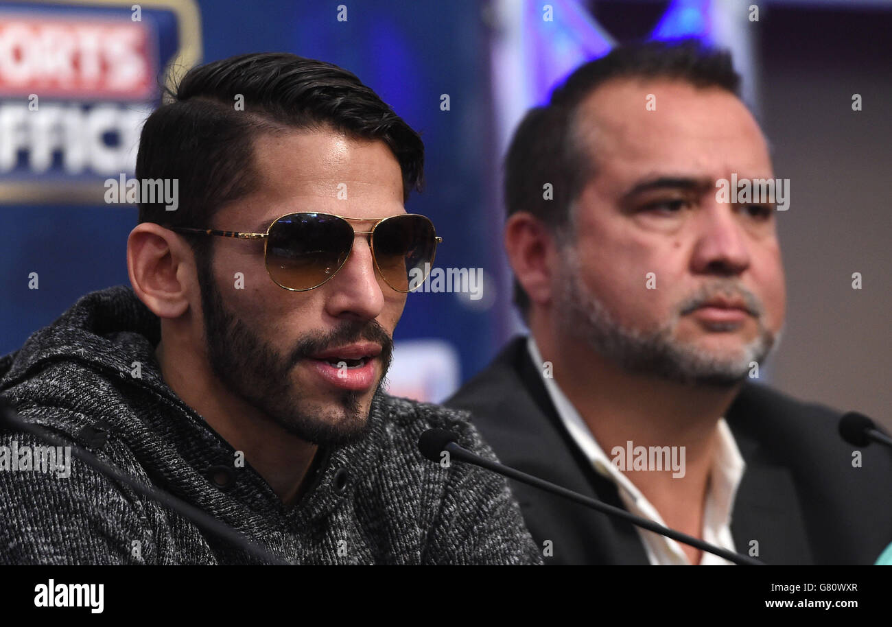 Boxe - Frankie Gavin et Kell Brook Conférence de presse - Glazers Hall Banque D'Images