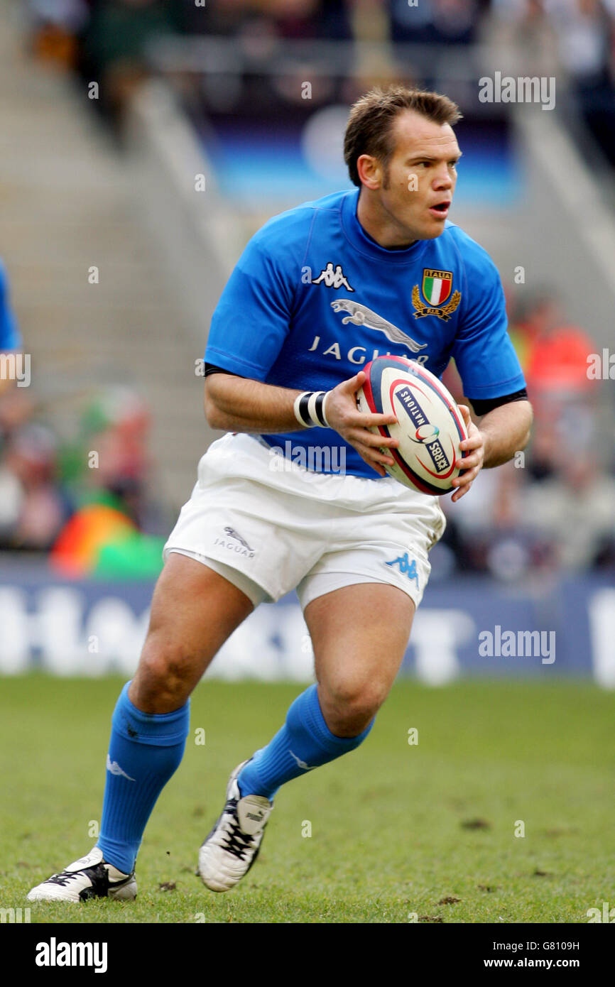 Rugby Union - RBS 6 Nations Championship 2005 - Angleterre / ITALIE - Twickenham Banque D'Images