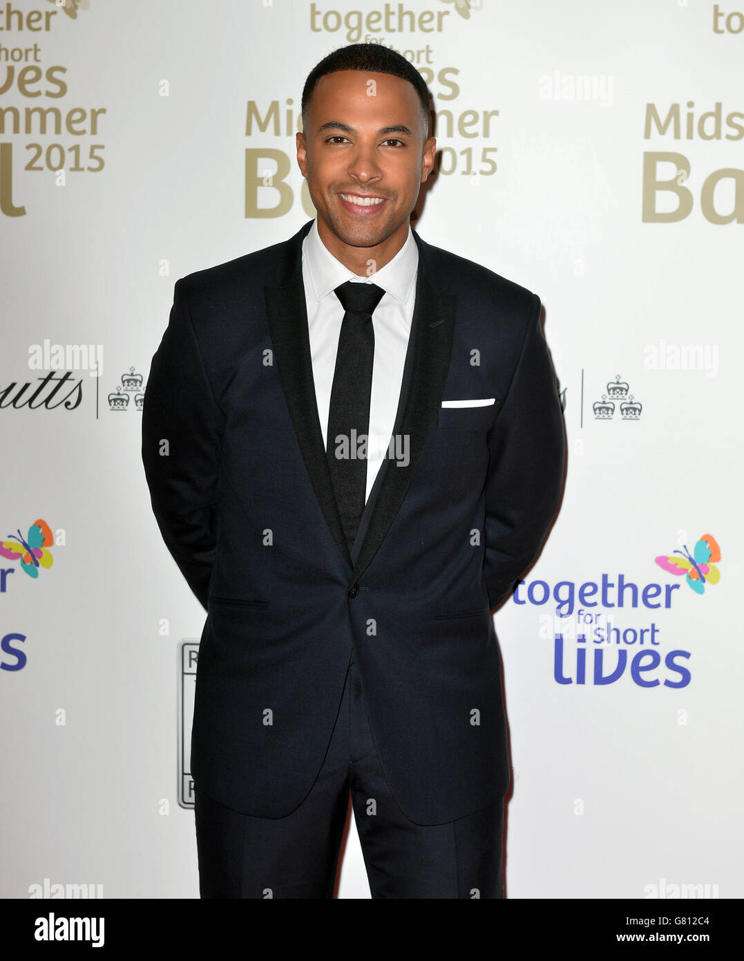 Marvin Humes participe au bal du milieu de l'été ensemble pour de courtes vies à Sixty One Whitehall, Londres. Banque D'Images