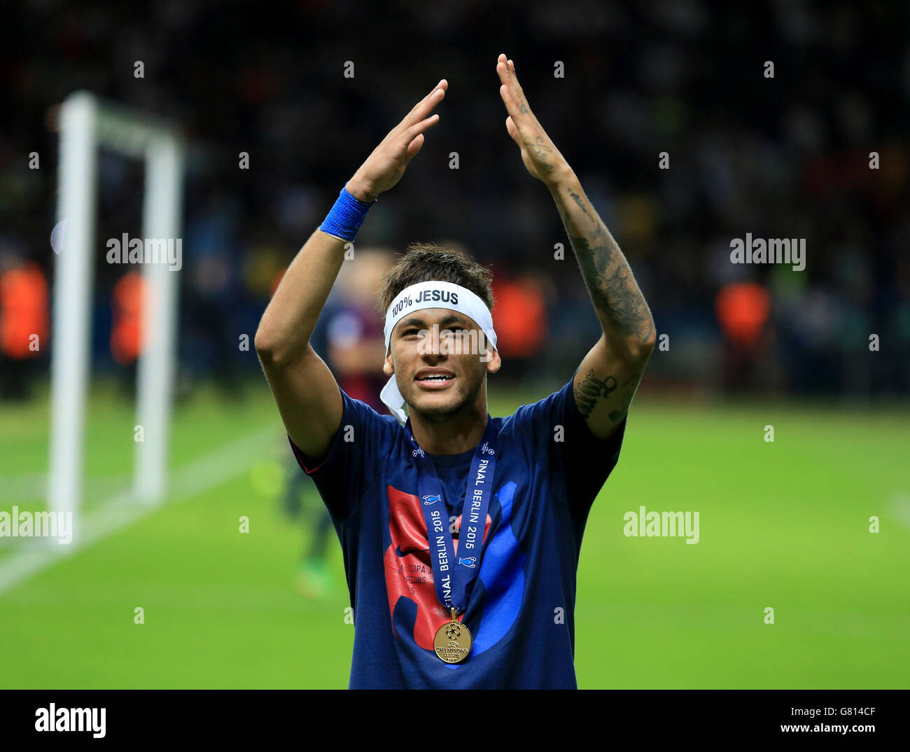 Football - Ligue des Champions - Final - Juventus v Barcelona - Olympiastadion Banque D'Images