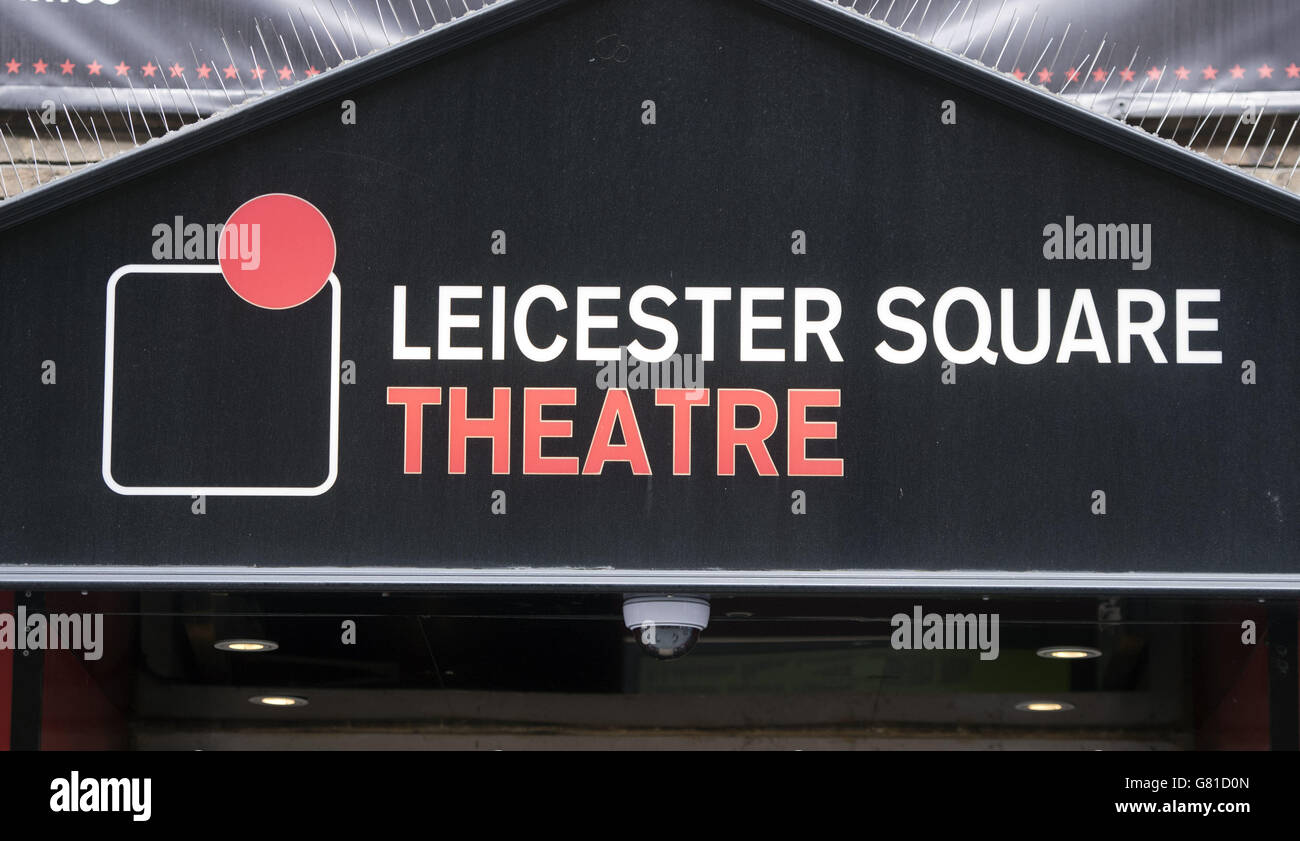 Vue générale du « Leicester Square Theatre » dans le centre de Londres. Banque D'Images