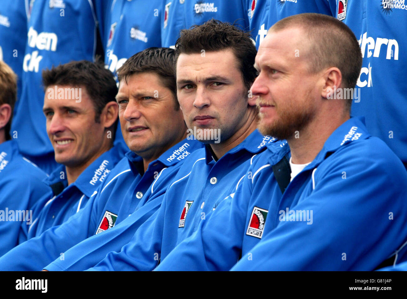 Cricket - Durham County Cricket Club - Photocall - 2005 Terrain Riverside Banque D'Images