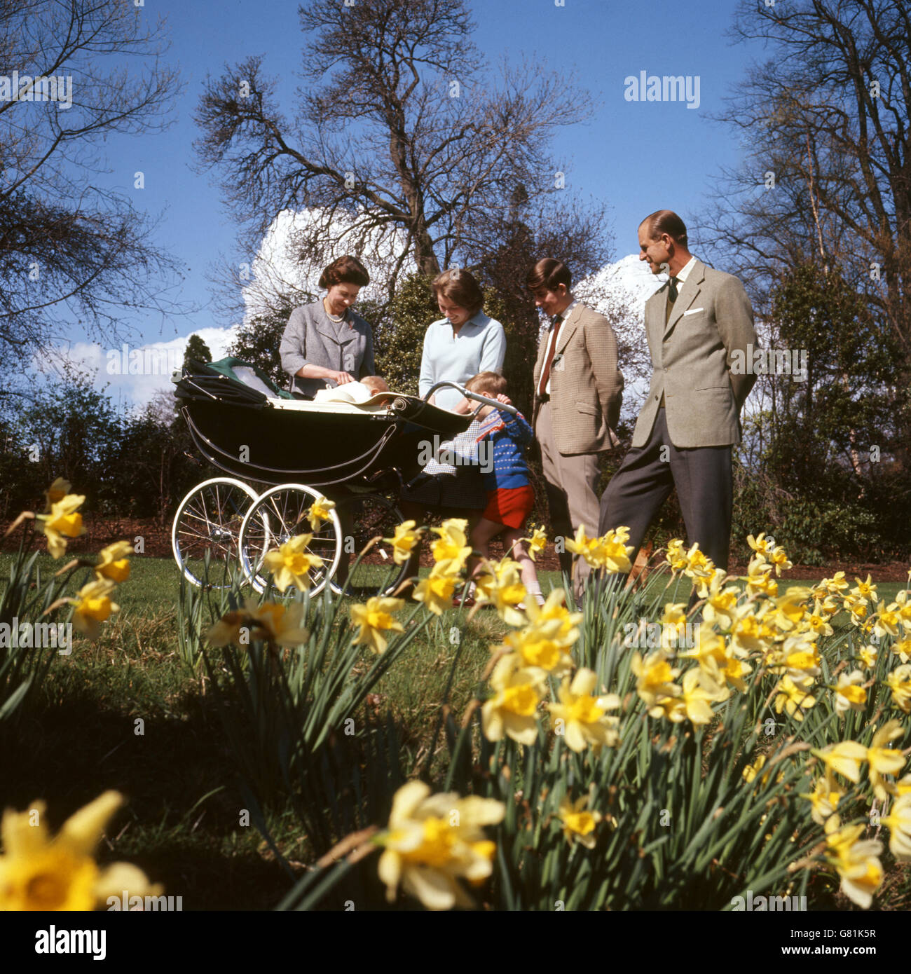 Image la famille royale de célébrer le 39e anniversaire de la Reine