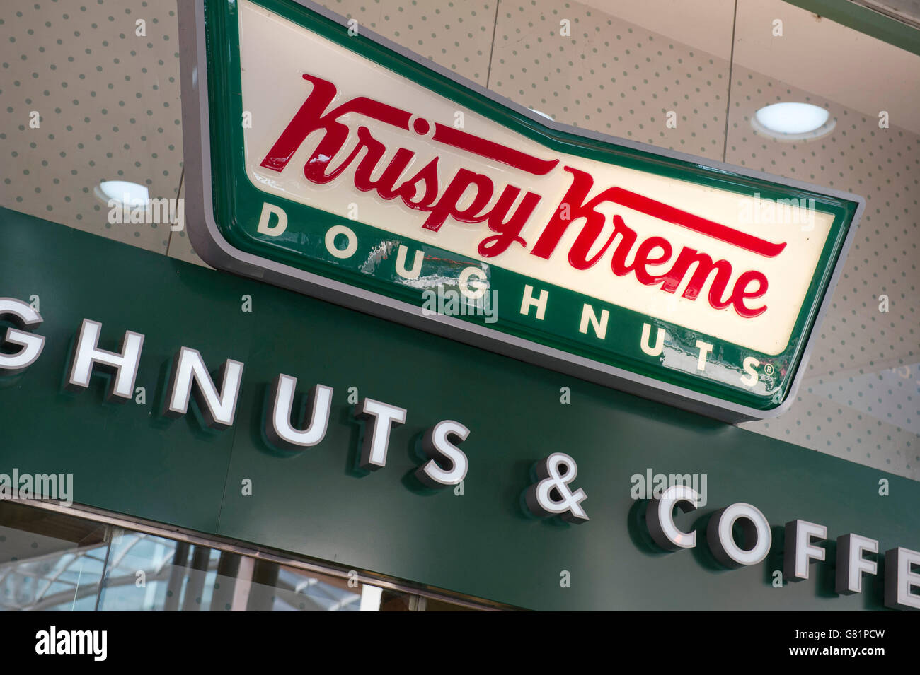 Krispy Kreme, Cabot Circus, Bristol, UK Banque D'Images