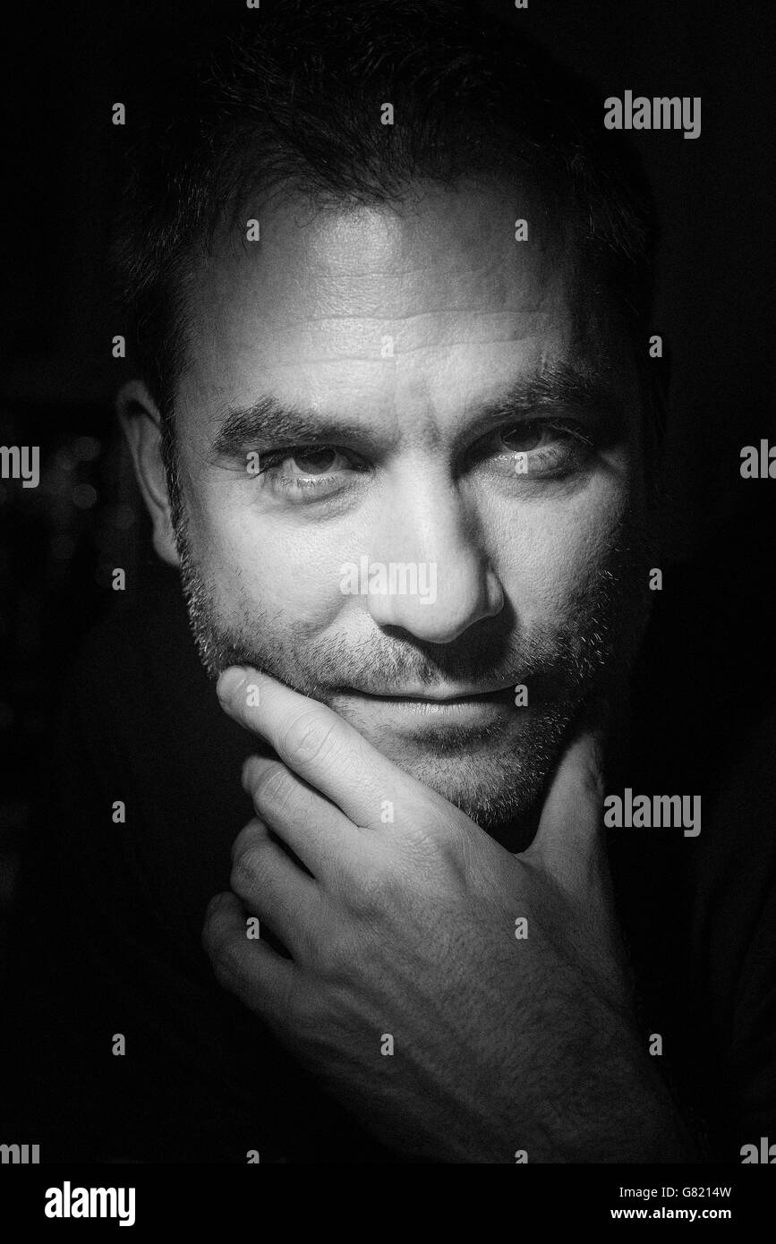 Portrait d'un homme-40 ans Banque D'Images