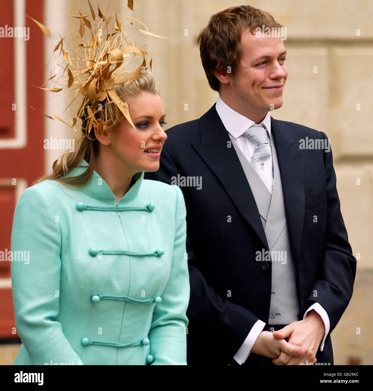 Laura ParkerBowles et Tom ParkerBowles partent après le mariage du