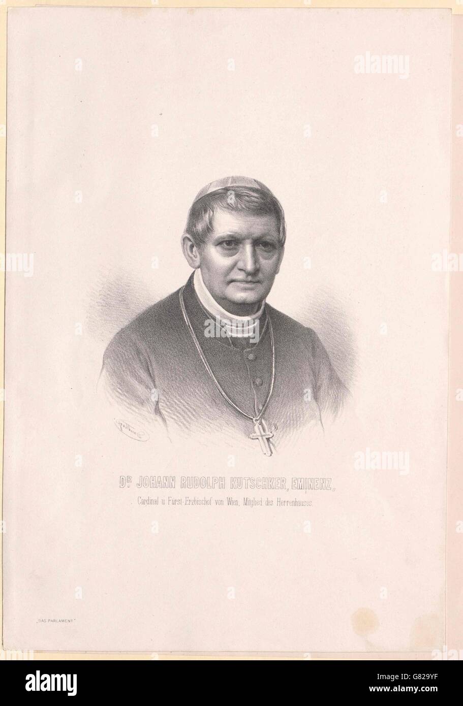 Kutschker, Johann Rudolf Banque D'Images