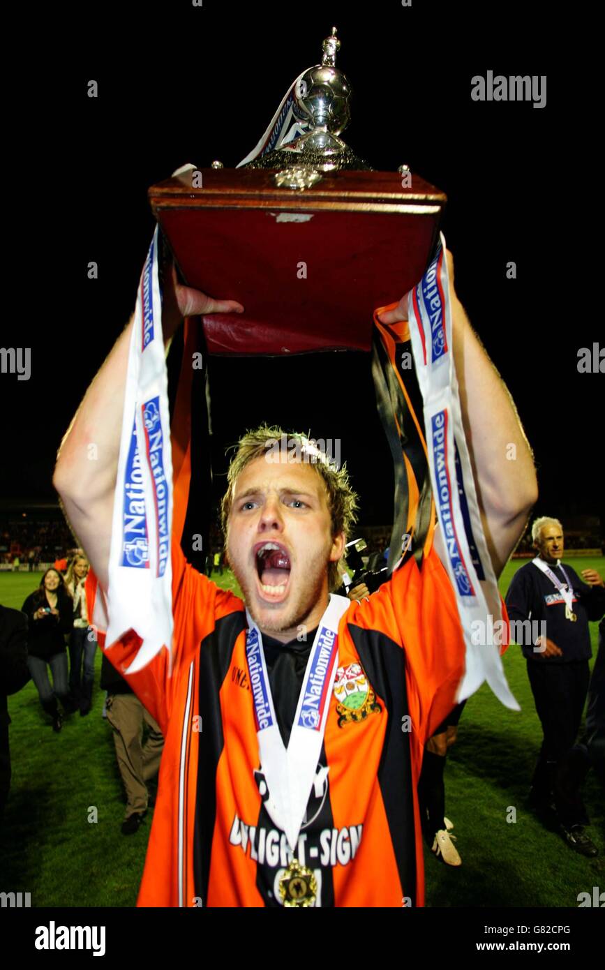 Soccer - Conférence Nationale - Barnet v Carlisle United - Underhill Stadium Banque D'Images