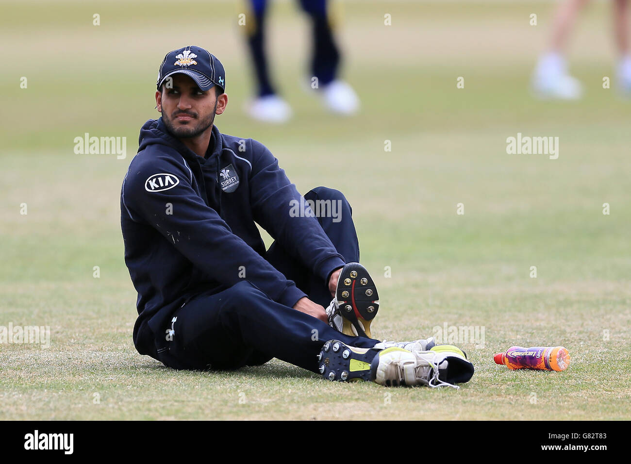 Cricket - LV = County Championship Division - Deux - Jour 1 - Surrey v Glamorgan - Le terrain de sport Banque D'Images