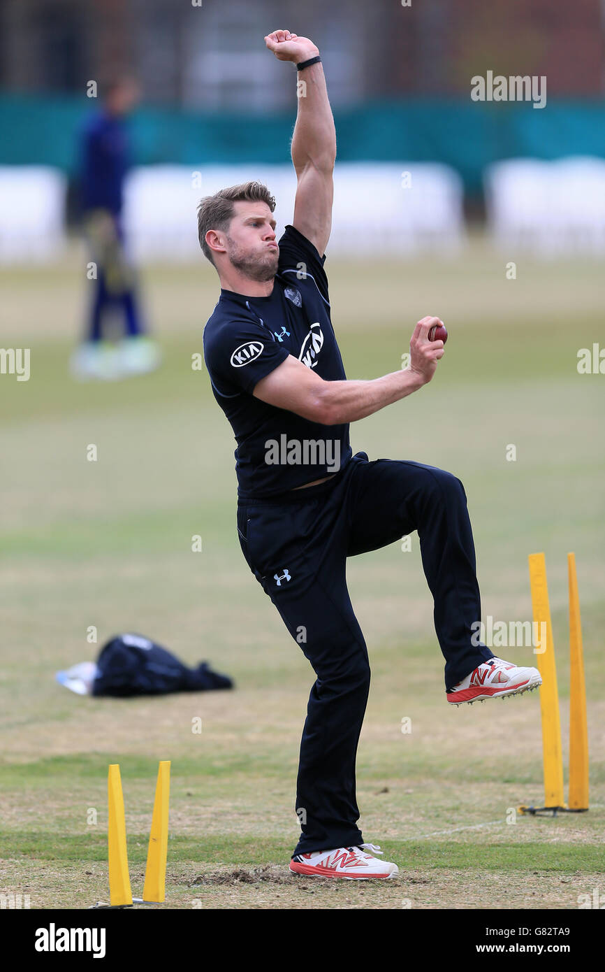 Cricket - LV = County Championship Division - Deux - Jour 1 - Surrey v Glamorgan - Le terrain de sport Banque D'Images