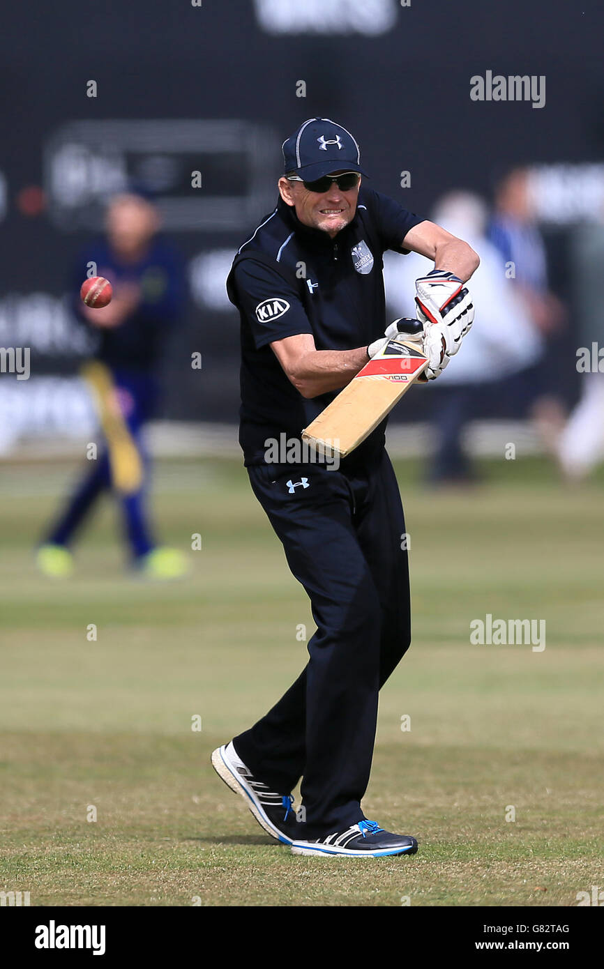 Cricket - LV = County Championship Division - Deux - Jour 1 - Surrey v Glamorgan - Le terrain de sport Banque D'Images