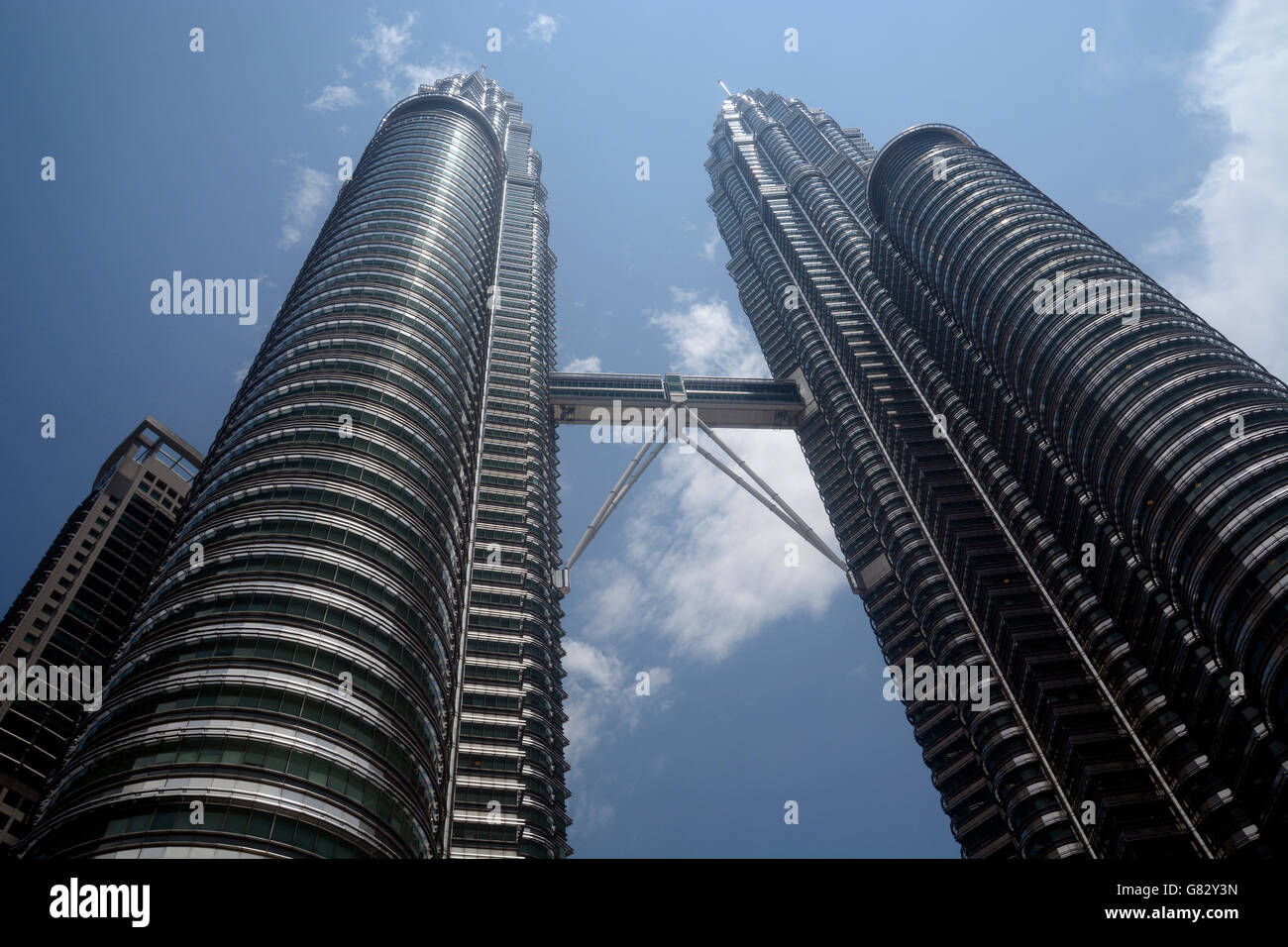 Les Tours Petronas Kuala Lumpur City Centre Banque D'Images