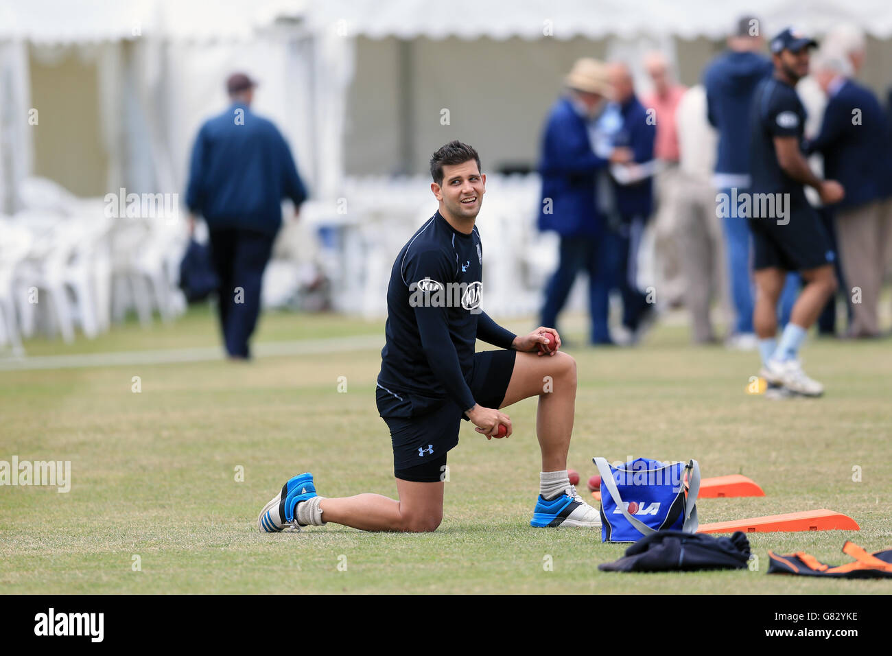 Cricket - LV = County Championship Division - Deux - Jour trois - Surrey v Glamorgan - Le terrain de sport Banque D'Images