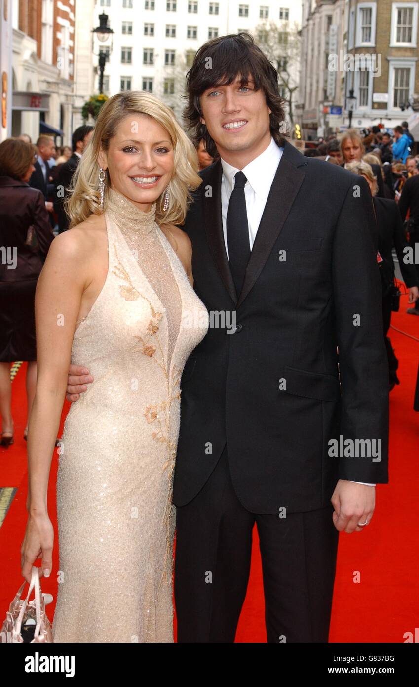 Pioneer British Academy Television Awards – Theatre Royal.Tess Daly et son mari Vernon Kay. Banque D'Images