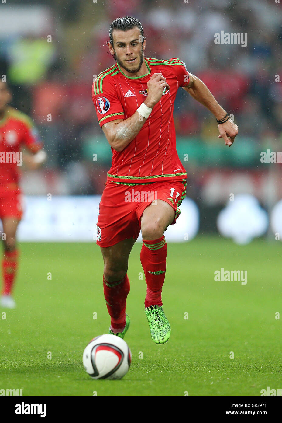Soccer - Championnat d'Europe UEFA Qualifications - Groupe B - Pays de Galles / Belgique - Cardiff City Stadium Banque D'Images