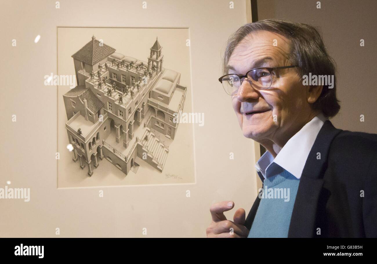 M.C. Escher retrospective Banque D'Images