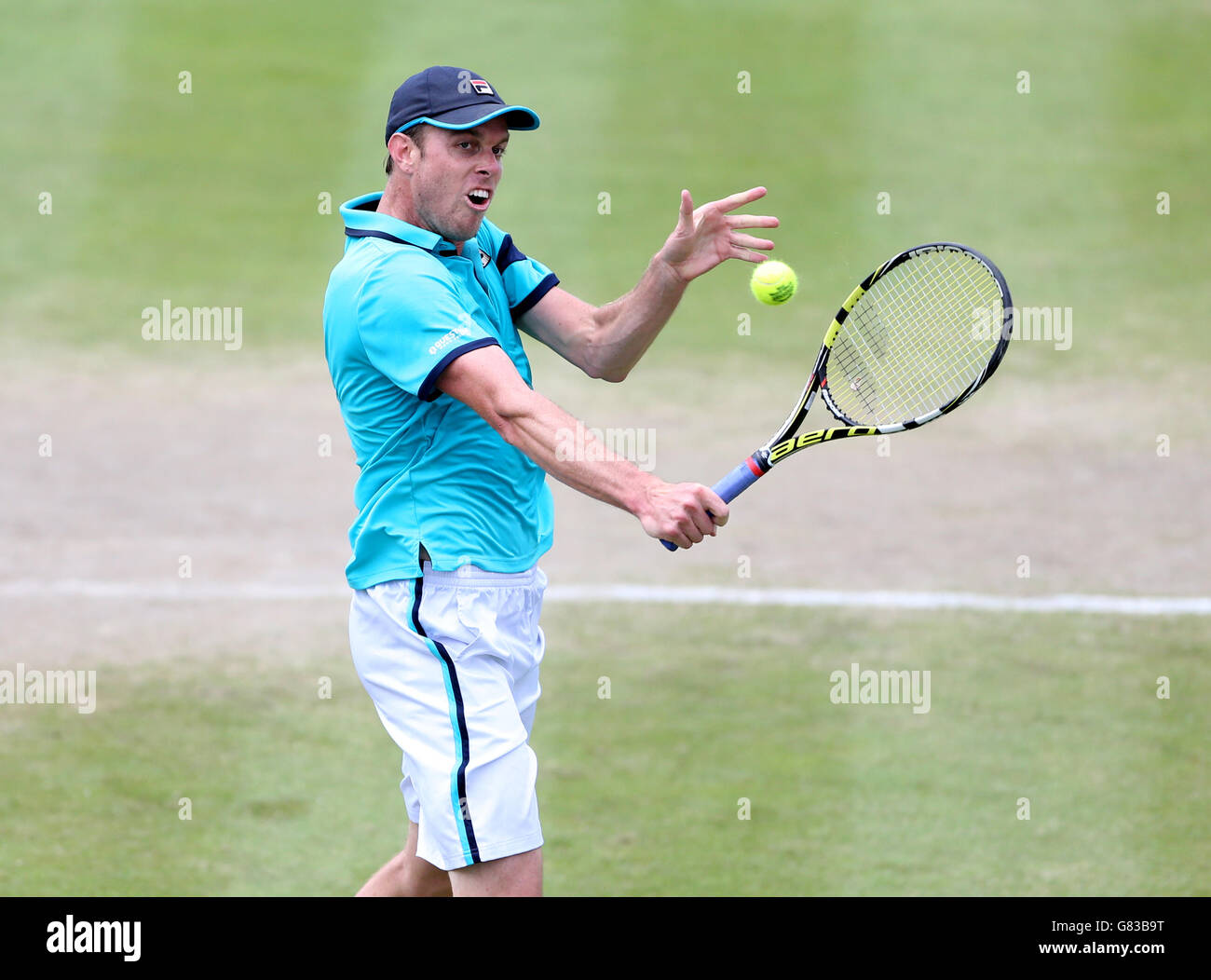 Tennis - ATP 2015 Aegon Ouvrir Nottingham - Jour 5 - Centre de tennis de Nottingham Banque D'Images
