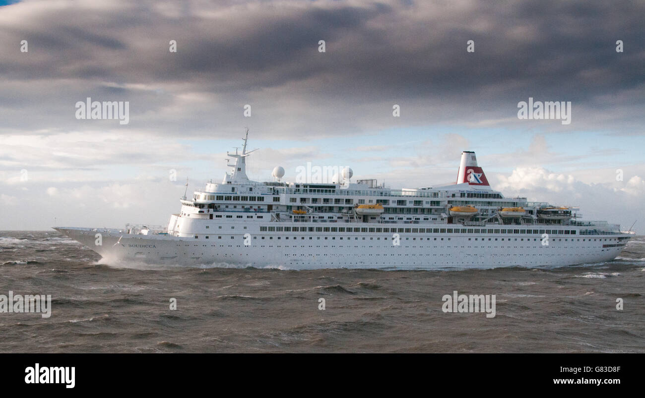 Boudicca MV un navire de croisière appartenant et exploités par Fred. Olsen Cruise Lines Banque D'Images