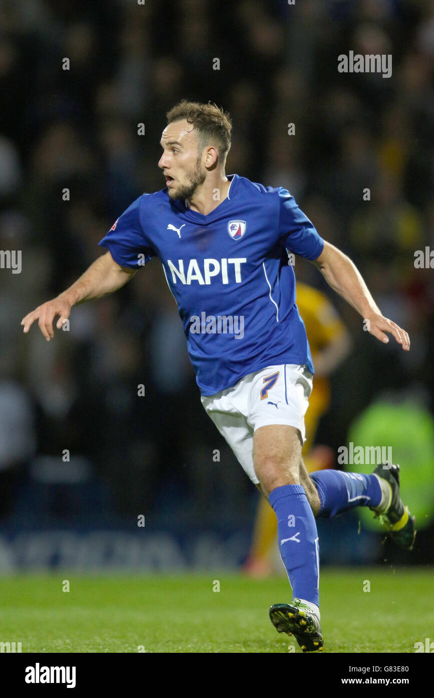 Football - Sky Bet League One - demi-finale de jeu - First Leg - Chesterfield / Preston North End - Stade Proact.DaN Gardner de Chesterfield Banque D'Images