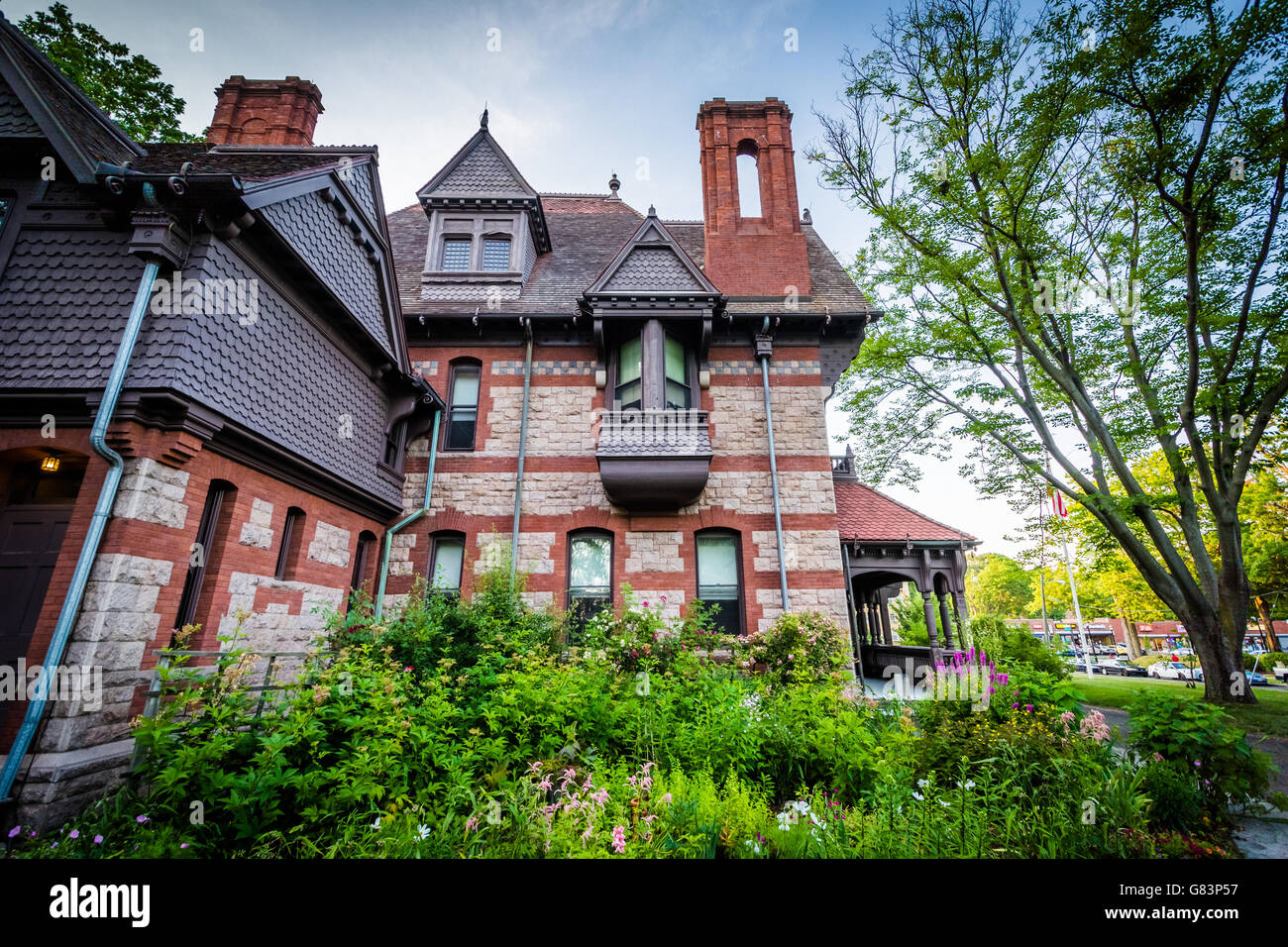 La Katharine Seymour jour maison, à Hartford, Connecticut. Banque D'Images