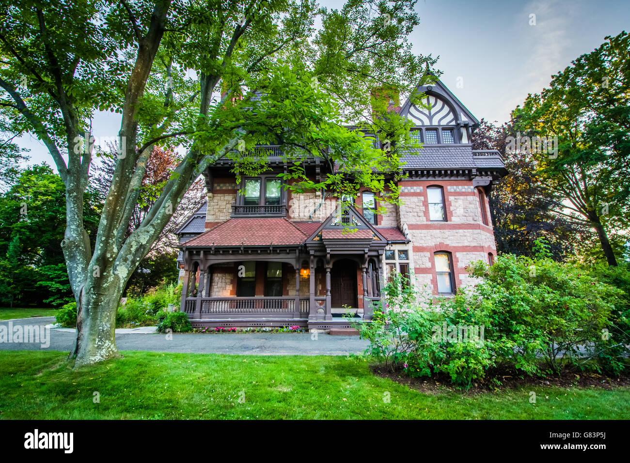 La Katharine Seymour jour maison, à Hartford, Connecticut. Banque D'Images