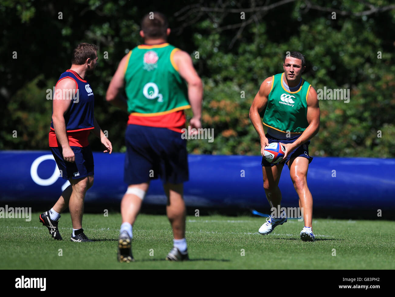 Rugby Union - Coupe du Monde de rugby Angleterre Session de formation - Pennyhill Park Banque D'Images