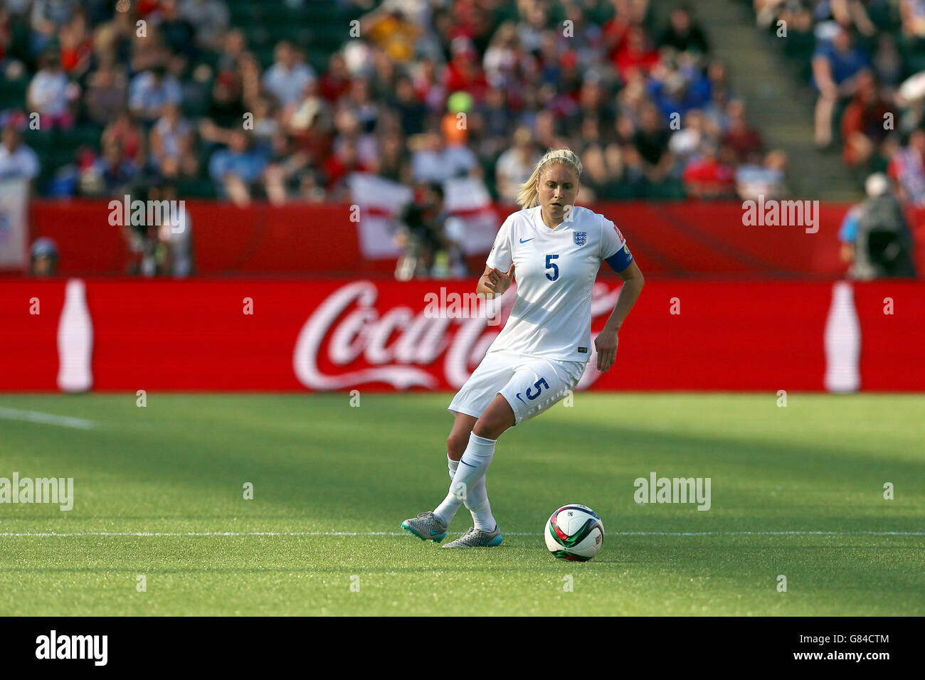 Football - Coupe du Monde féminine de la Fifa 2015 - Semi Final - Japon v Angleterre - Commonwealth Stadium Banque D'Images