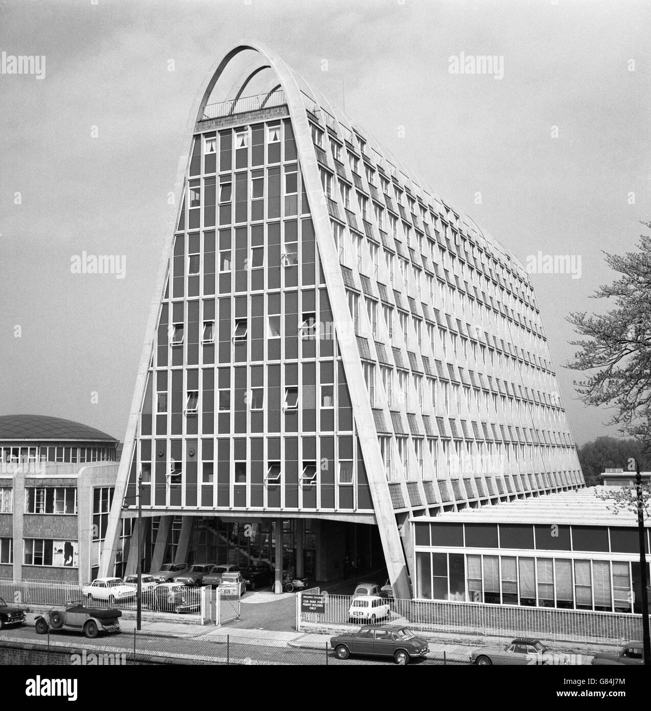 The Hollings College for the Food and Fashion Industries à Manchester, qui a gagné le surnom de grille de toast. Banque D'Images