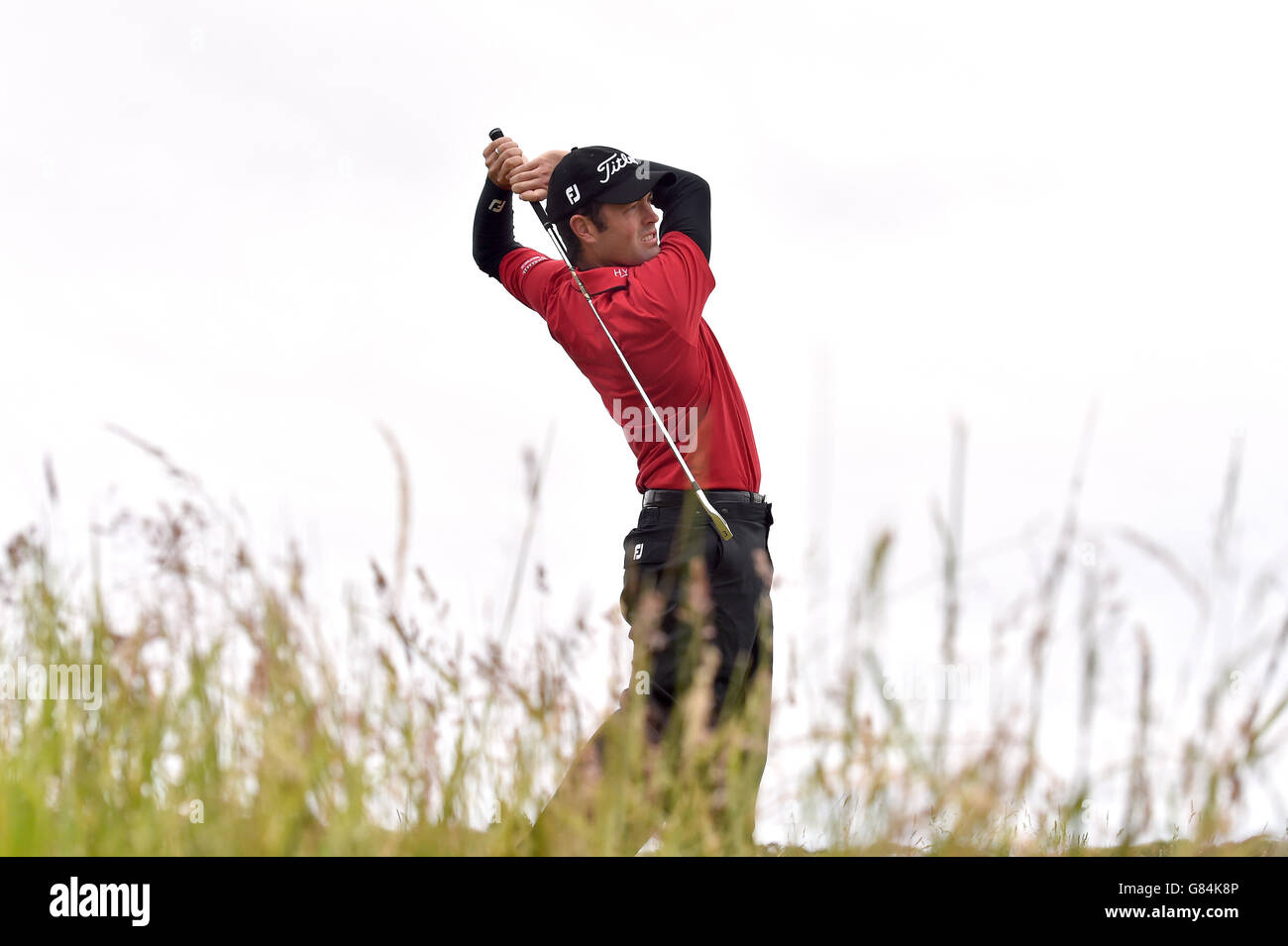 Golf - le championnat ouvert 2015 - première journée - St Andrews.Robert Streb des États-Unis en action pendant le premier jour du Championnat d'Open 2015 à St Andrews, Fife. Banque D'Images