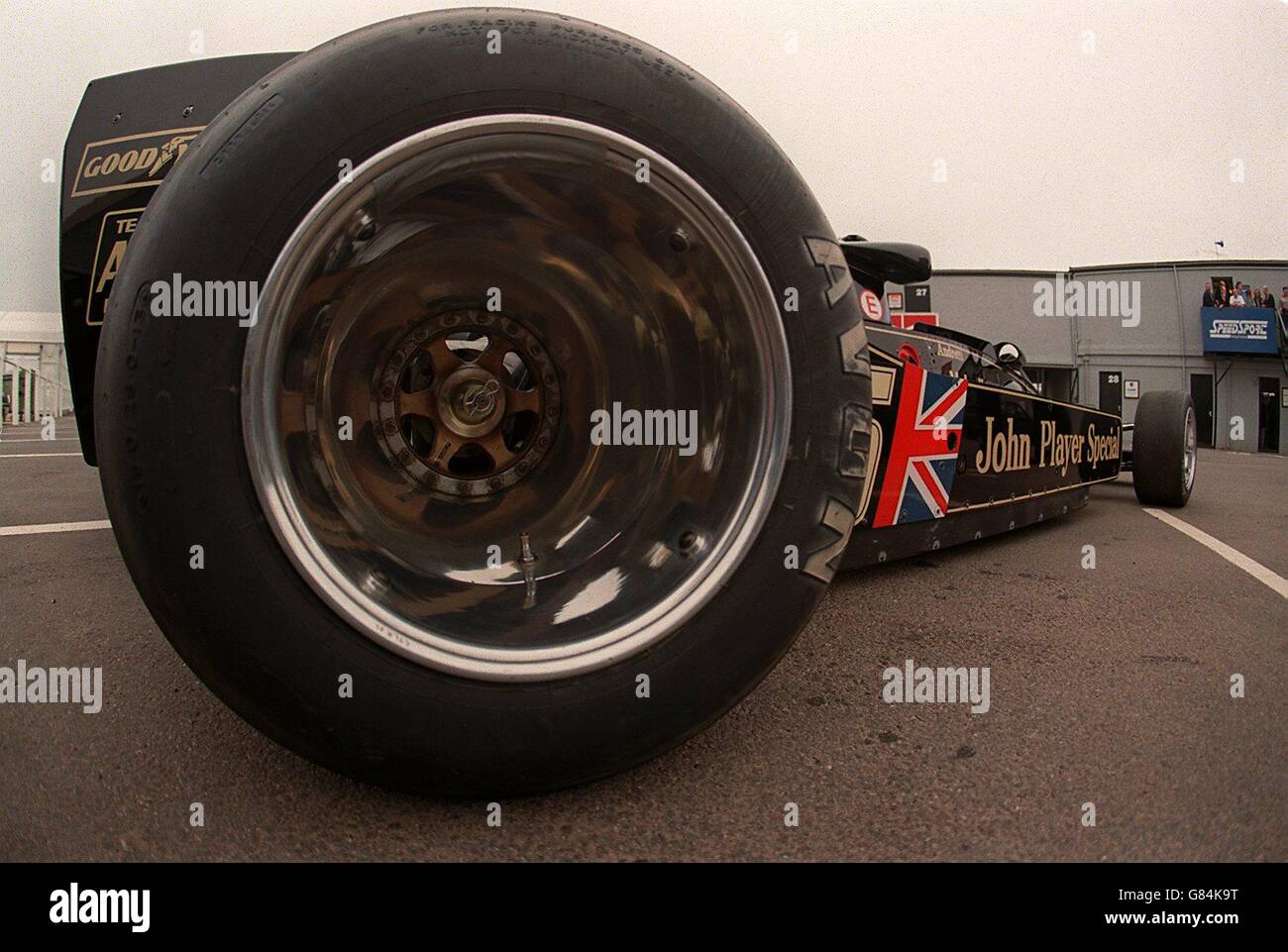 Frosst-schering pur-sang, Voitures Silverstone Banque D'Images