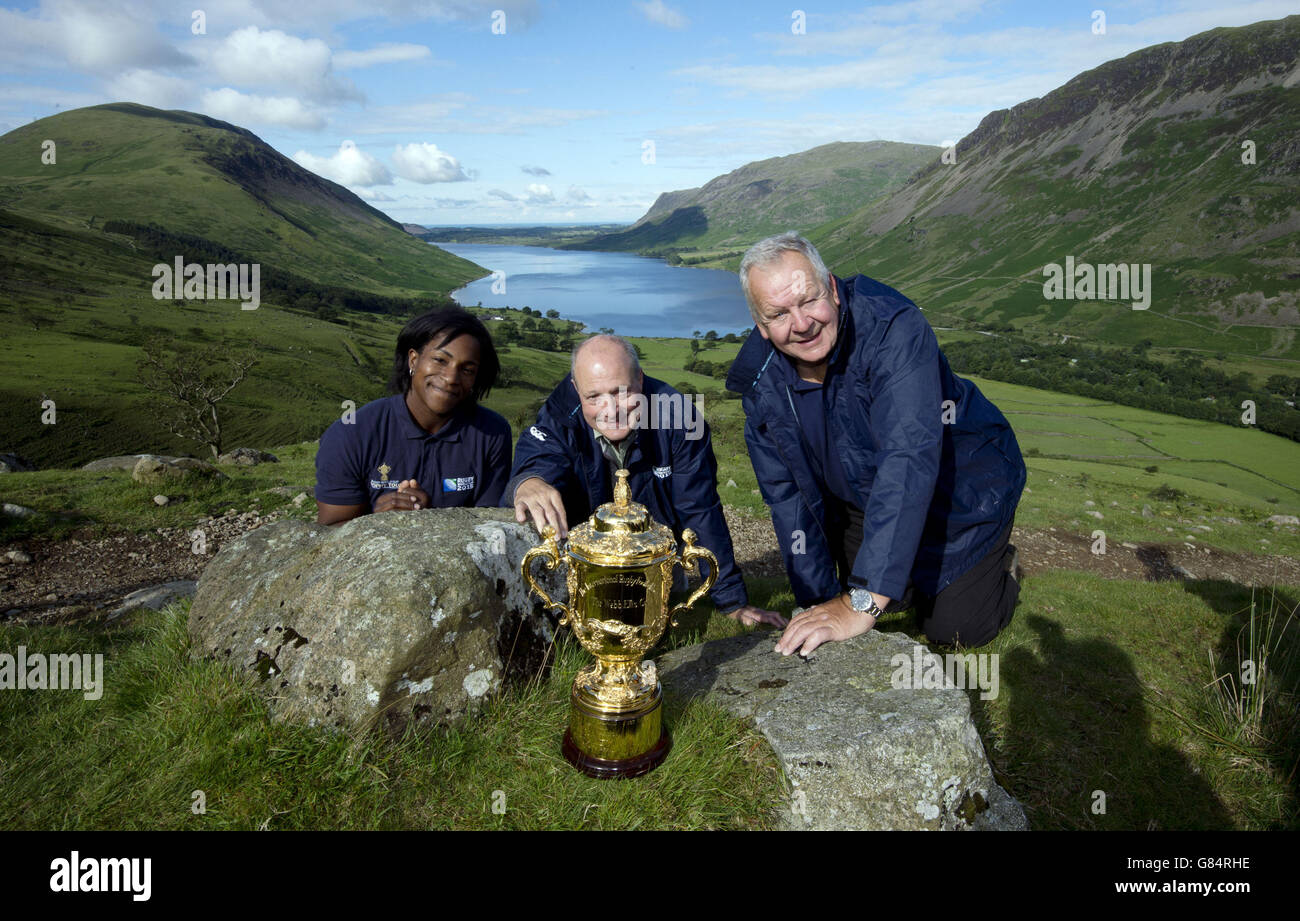 Webb Ellis Cup Tour 29 Juillet Banque D'Images