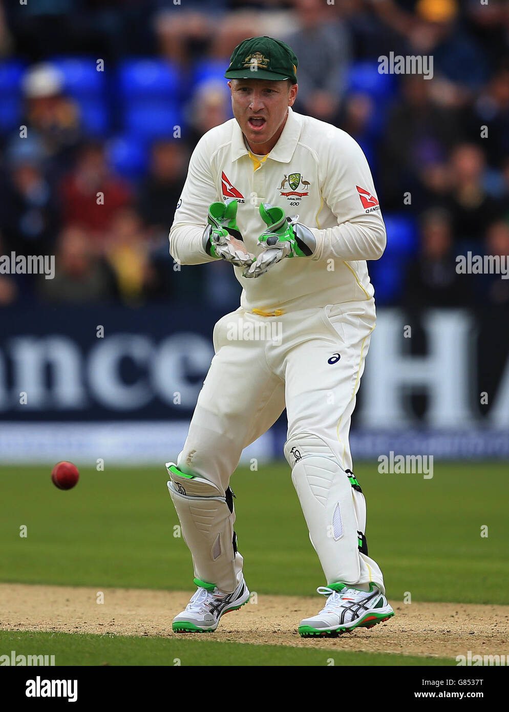 Cricket - Premier essai - Angleterre Investec Cendres v Australie - Jour 1 - Stade SWALEC Banque D'Images