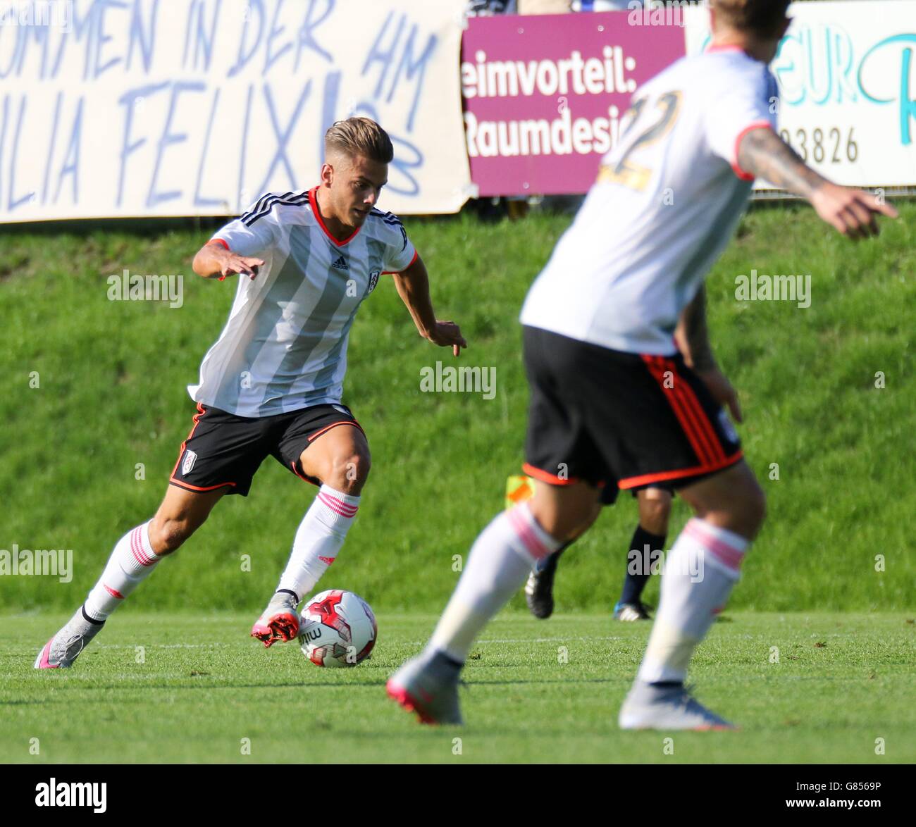 Soccer - Pré saison Friendly - Hertha BSC v Fulham - Athletic Arena Schladming Banque D'Images