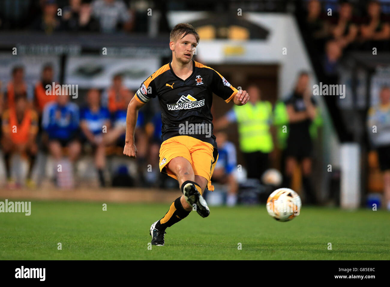 Soccer - Pré saison Friendly - Cambridge United v Norwich City - Stade Abbey Banque D'Images