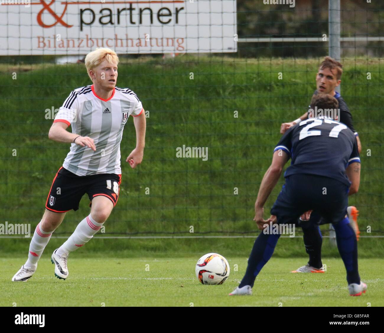 Soccer - Pré saison Friendly - Hertha BSC v Fulham - Athletic Arena Schladming Banque D'Images