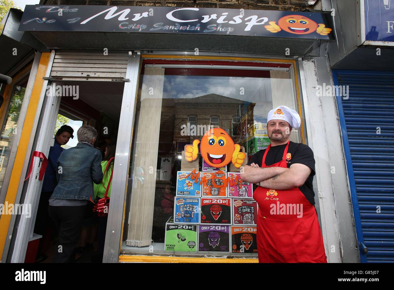 M. Crisp ouverture Banque D'Images