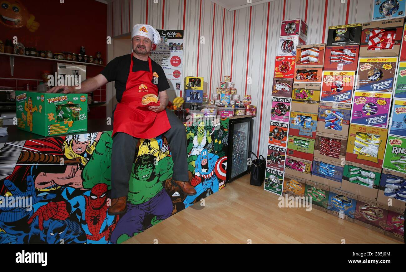 M. Crisp ouverture Banque D'Images