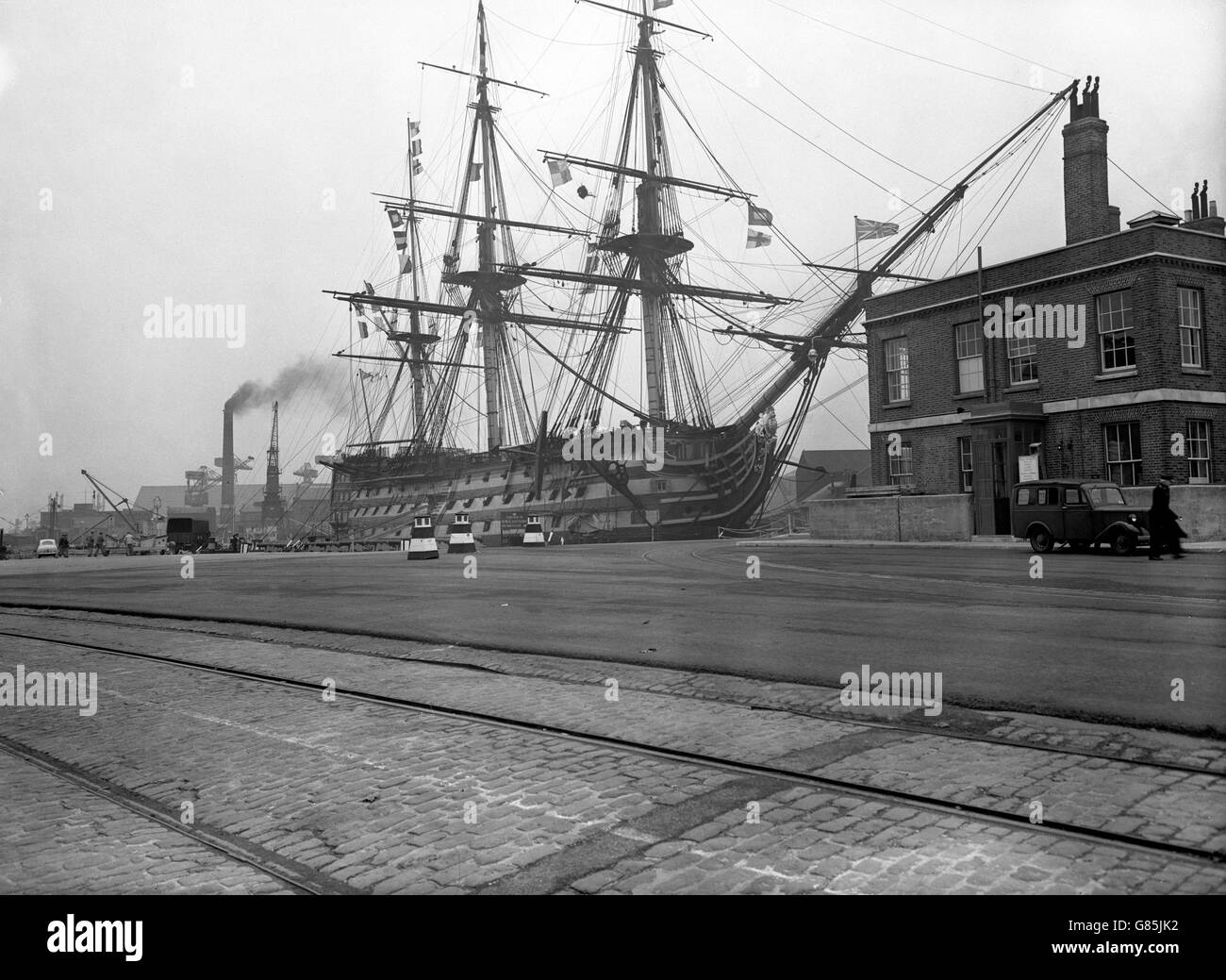 HMS Victory - Portsmouth Banque D'Images