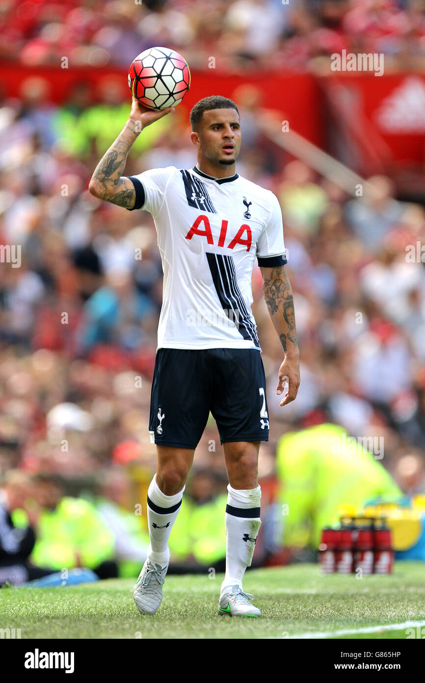 Football - Barclays Premier League - Manchester United / Tottenham Hotspur - Old Trafford. Kyle Walker, Tottenham Hotspur Banque D'Images