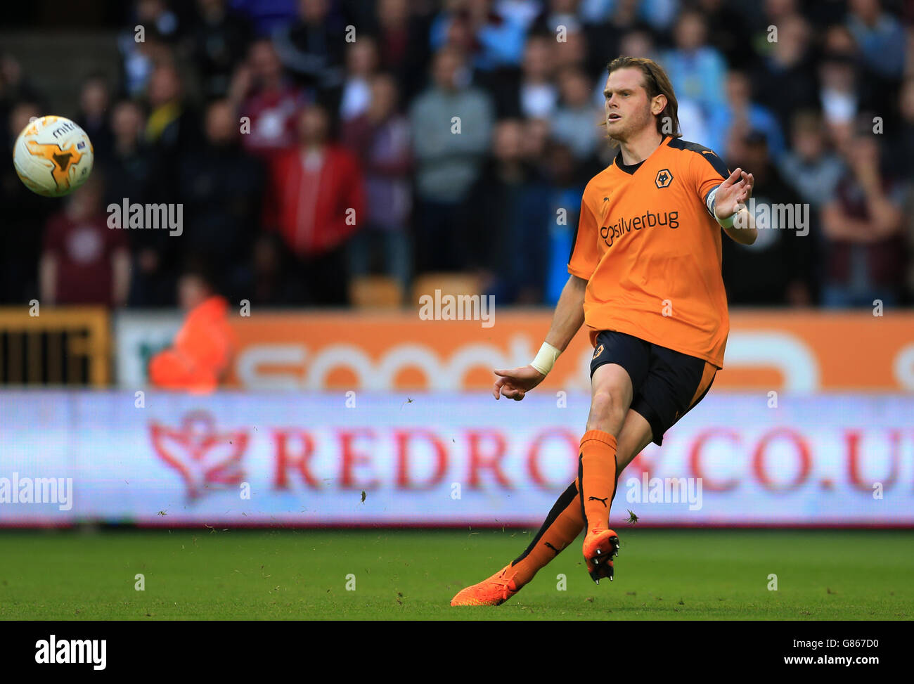 Football - pré-saison - Wolverhampton Wanderers / Aston Villa - Molineux. Richard Staarman de Wolverhampton Wanderers Banque D'Images