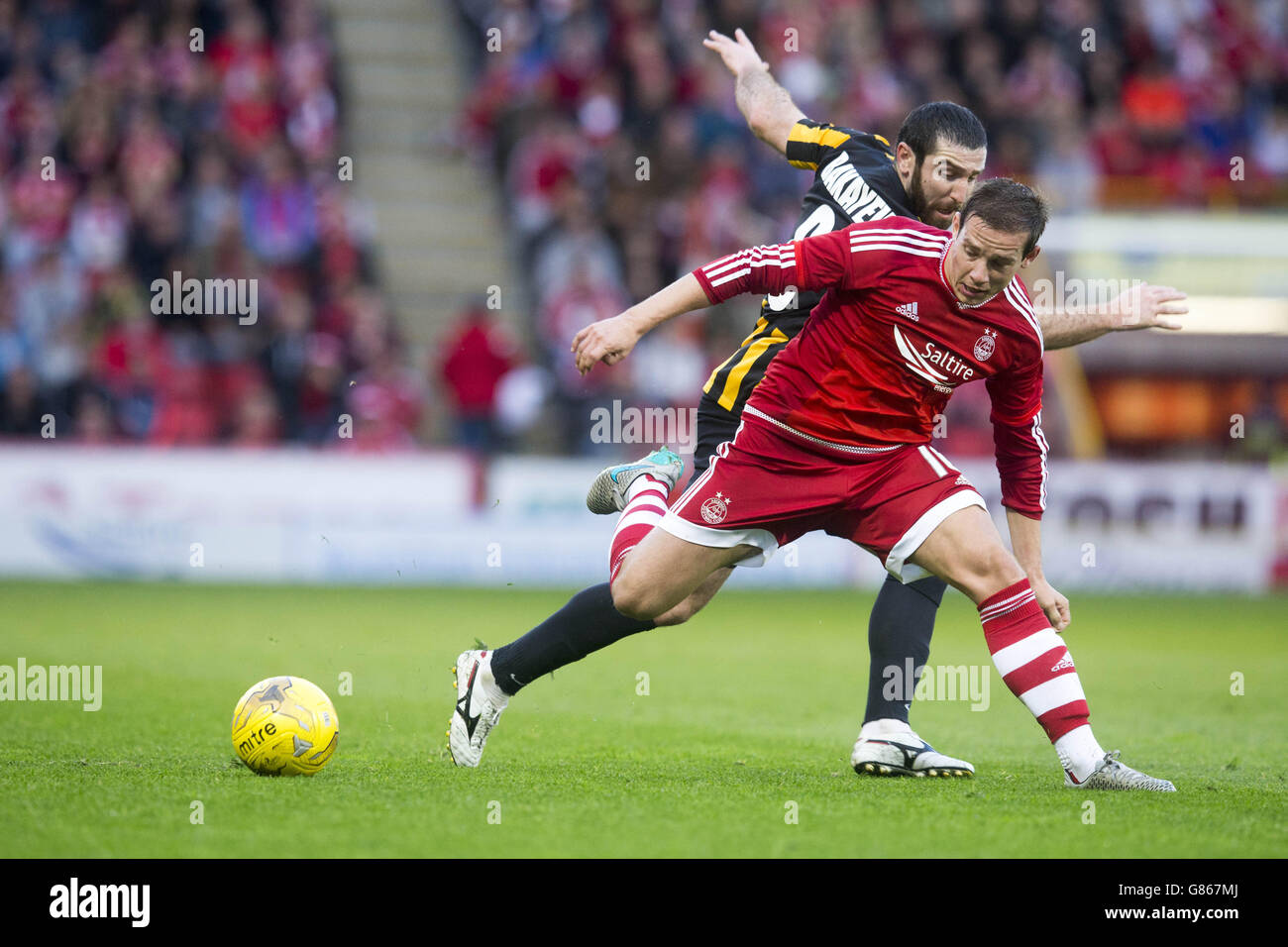 Football - Ligue Europa - Troisième tour qualificatif - deuxième manche - Aberdeen v Kairat Almaty - Pittodrie Stadium Banque D'Images