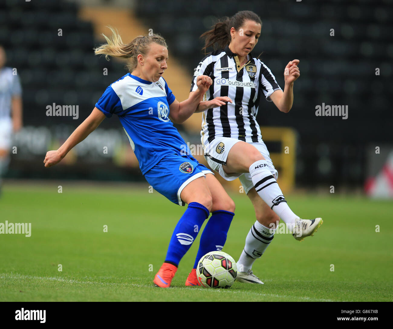 Soccer - FA Women's Super League - Notts County Mesdames v Bristol Academy Femmes - Meadow Lane Banque D'Images