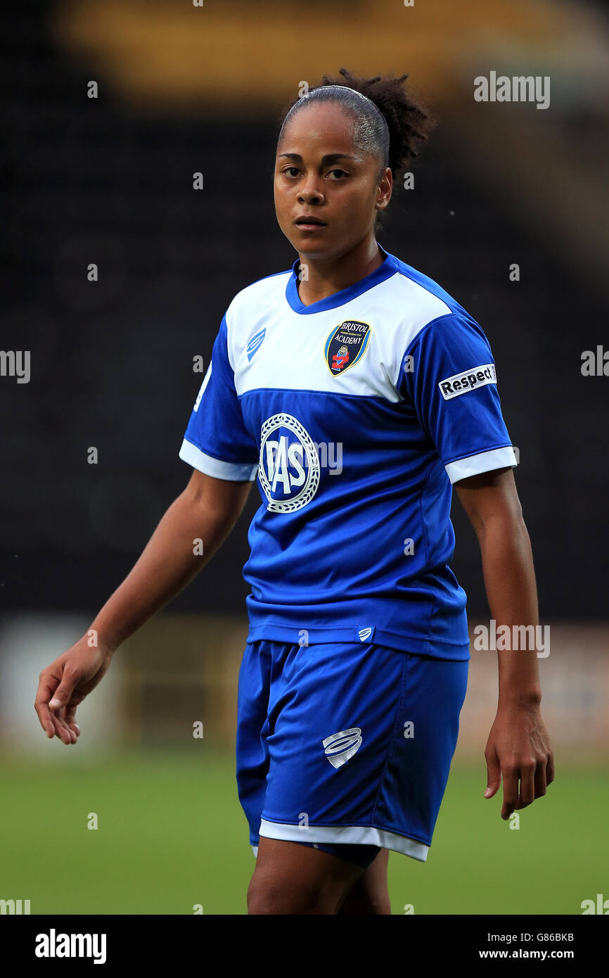 Soccer - FA Women's Super League - Notts County Mesdames v Bristol Academy Femmes - Meadow Lane Banque D'Images