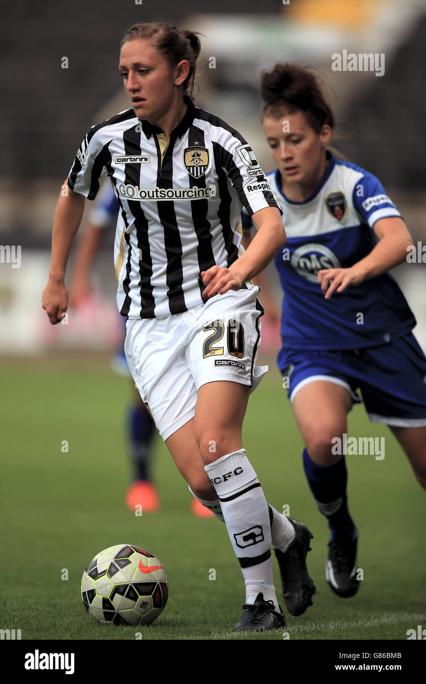 Soccer - FA Women's Super League - Notts County Mesdames v Bristol Academy Femmes - Meadow Lane Banque D'Images