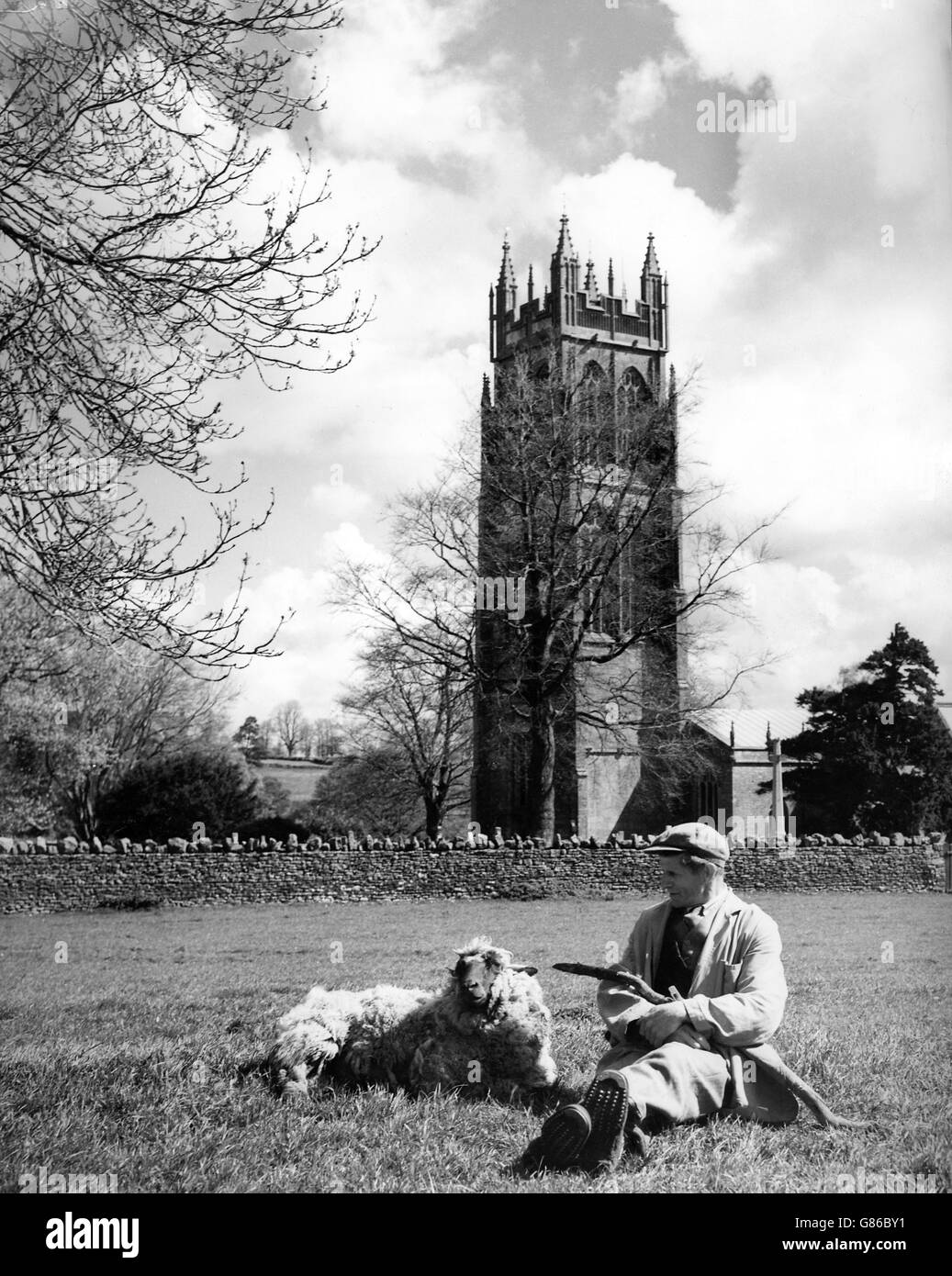 Chewton Mendip, Somerset Banque D'Images