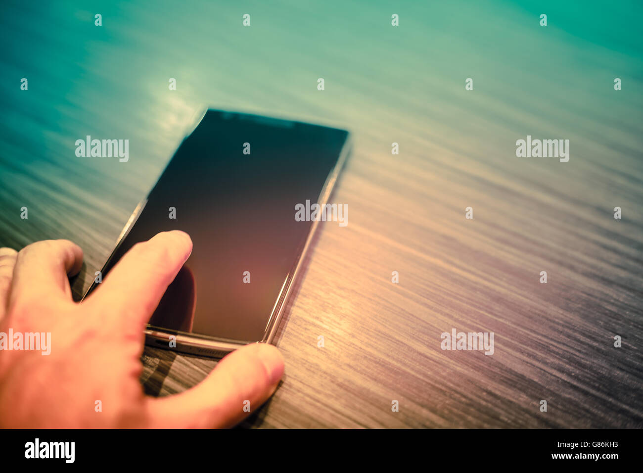 Arrière-plan de téléphone intelligent Banque D'Images